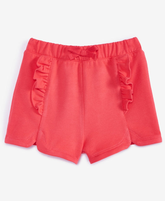 First Impressions Baby Girls Mix and Match Ruffled French Terry Shorts