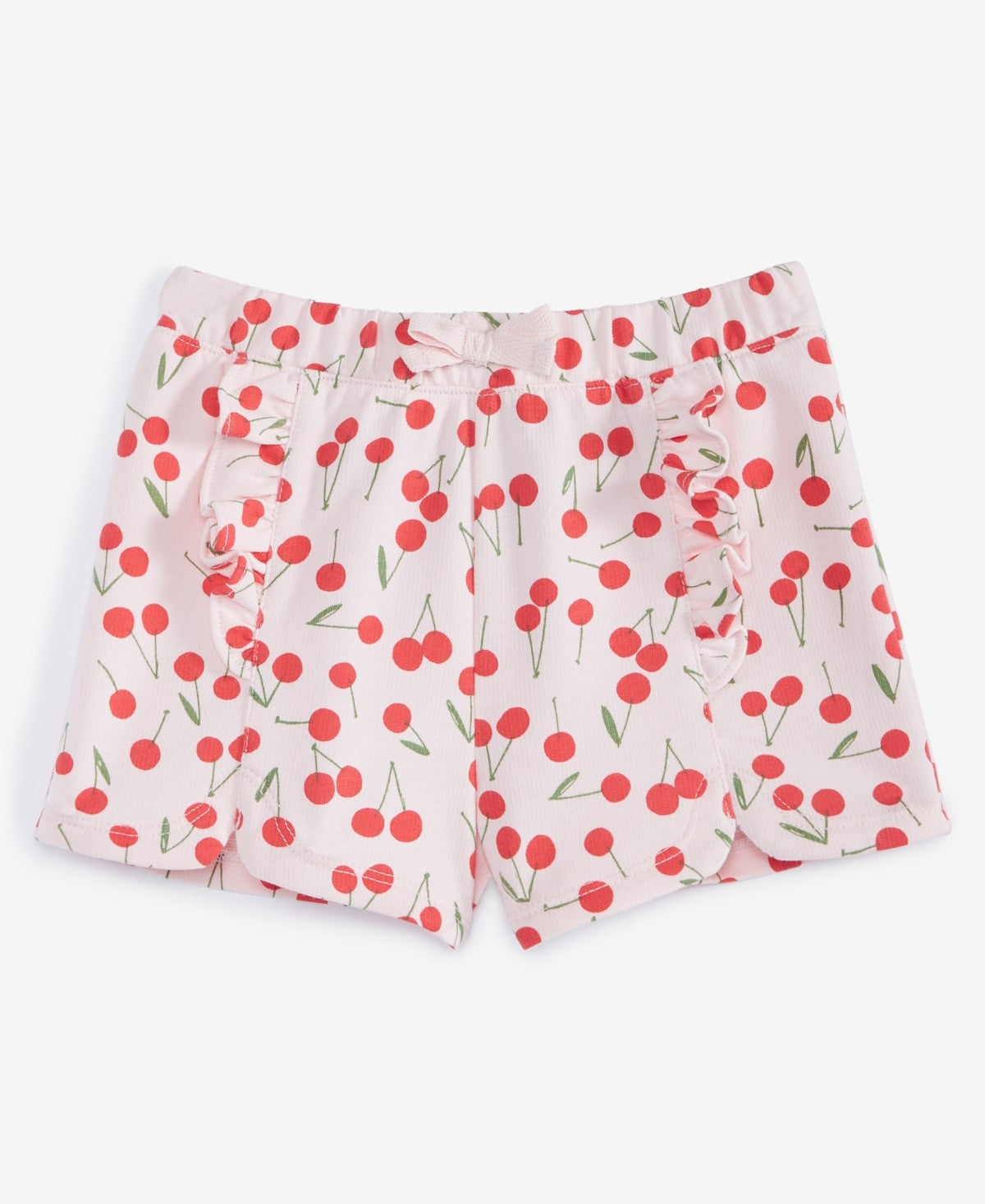 First Impressions Baby Girls Mix and Match Cherry Toss Printed French Terry Shorts