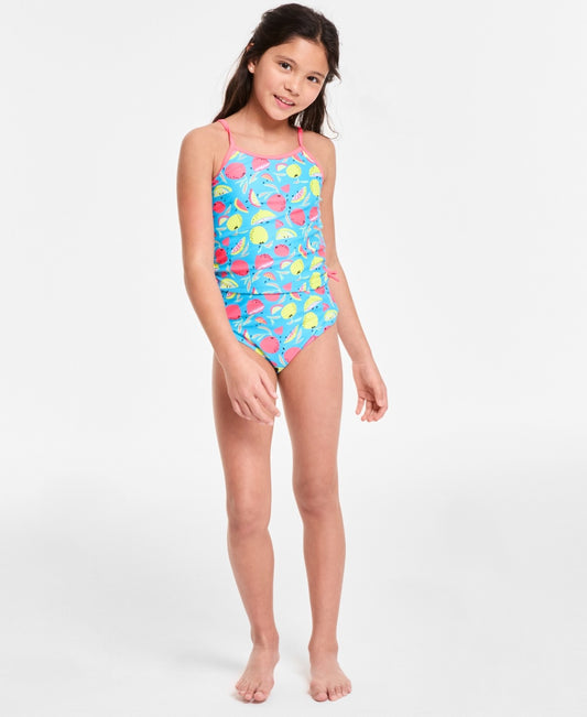 Epic Threads Big Girls Citrus Two-Piece Cutout Tankini Set