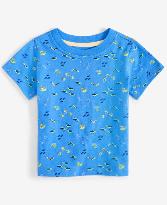 First Impressions Baby Boys Bug Friends Printed T-Shirt