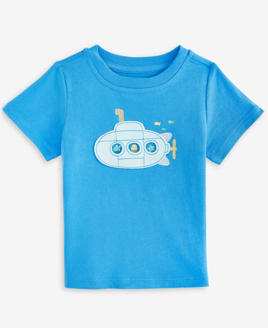First Impressions Baby Boys Submarine Graphic T-Shirt
