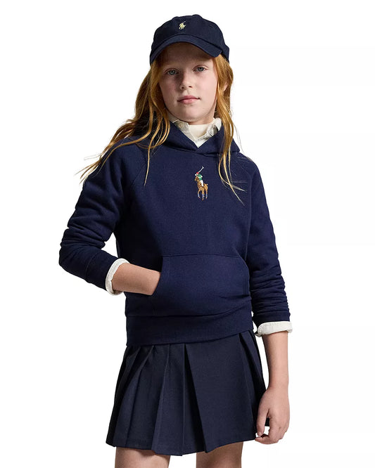 Polo Ralph Lauren Girls' Big Pony Fleece Hoodie