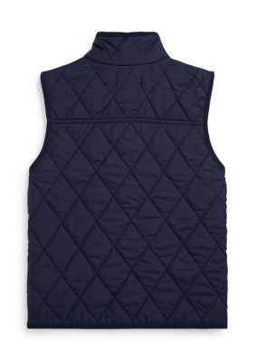 Polo Ralph Lauren Boys Fleece-Lined Quilted Vest
