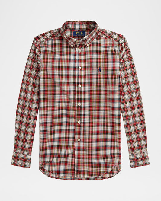 Polo Ralph Lauren Big Boys' Plaid Shirt