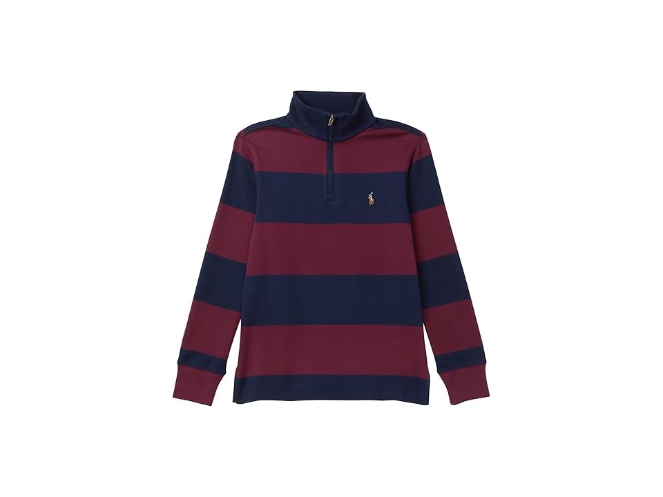 Polo Ralph Lauren Boys Striped Cotton Interlock Pullover