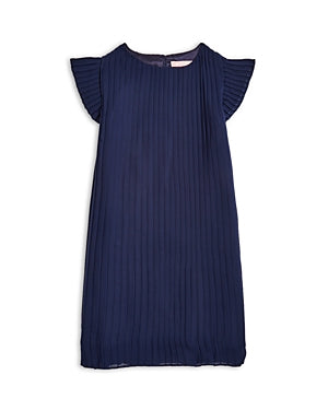 Bcbg Girls' Pleated Chiffon Shift Dress
