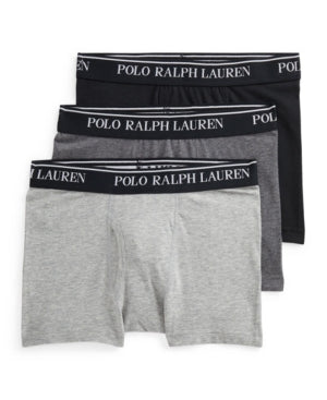 Polo Ralph Lauren Big Boys 3-Pack Boxer Briefs