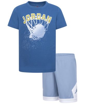 Jordan Little Boys Hoop Styles Mesh Shorts Set, 2-Piece
