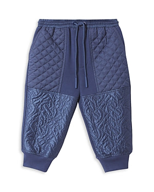 Burberry Baby Boy's Monogram-Quilted Jogger Pants