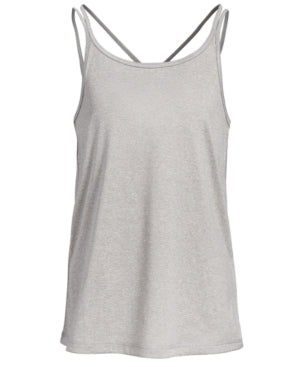 ID Ideology Big Girls Core Tank Top- Heather Grey
