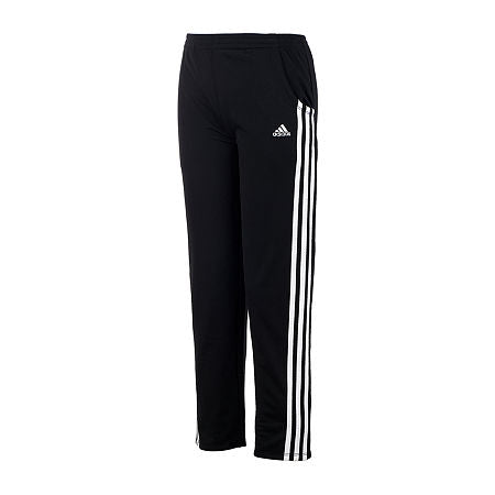 Adidas Big Kid Girls Mid Rise Regular Fit Tapered Track Pant