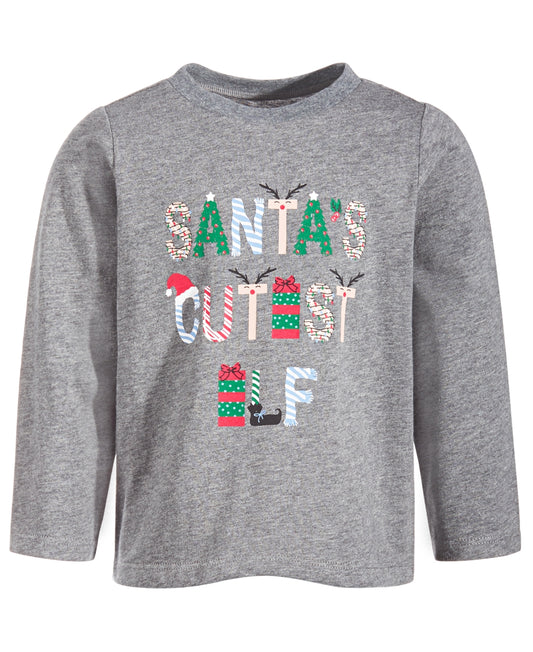First Impression Baby Boys Cutest Elf Long-Sleeve T-Shirt