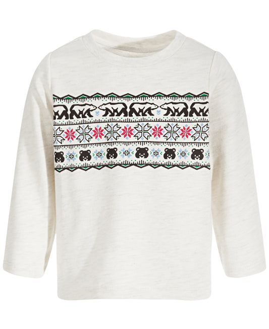 First Impressions Baby Boys Fair Isle Top