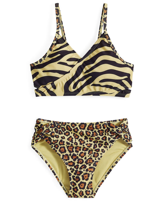 Breaking Waves Big Girls Wild Child Swimsuit Top ONLY
