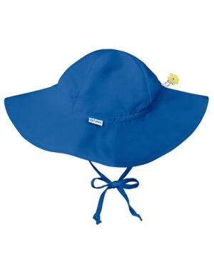 Iplay Brim Toddler Boy Sun Hat Sun Protection Wide Brimmed Hat- Solid Royal Blue