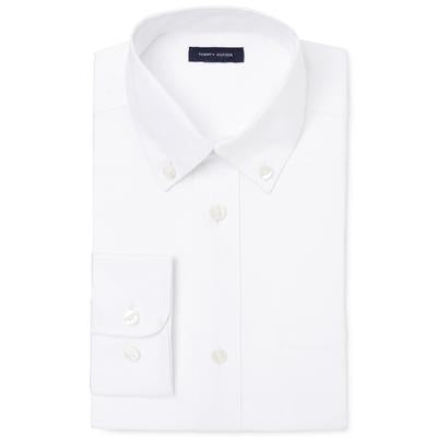 Tommy Hilfiger Big Boys Front Pocket Pinpoint Oxford Shirt