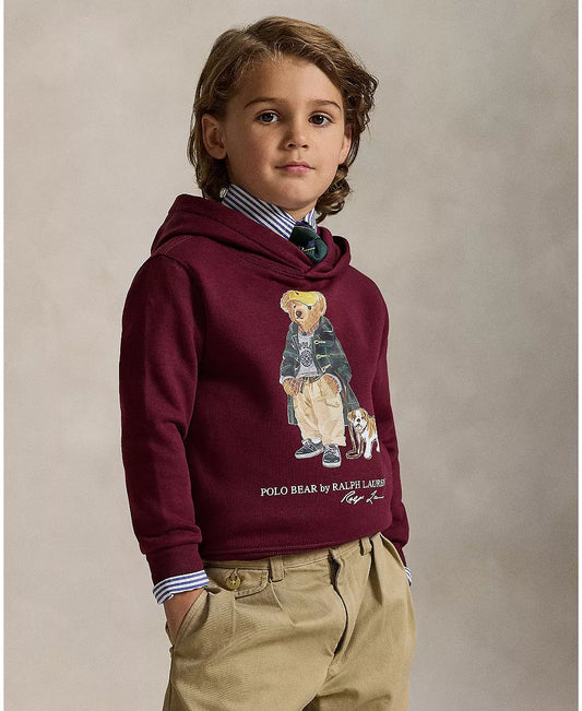 Polo Ralph Lauren Toddler Boys Polo Bear Fleece Hoodie