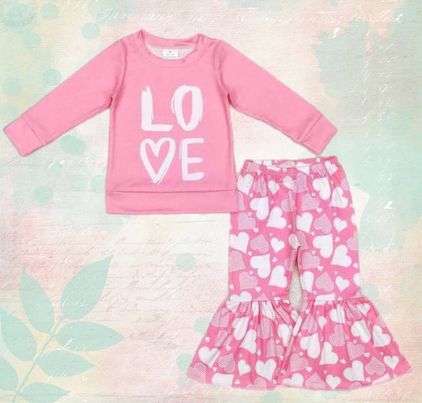 Pretty in Pink Bell Set