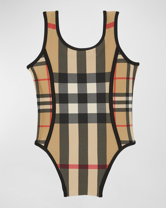 Burberry Kids  Mini Nigella One-Piece Swimsuit
