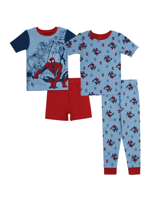 AME Spider-Man Big Boys Tops and Short Pajama Set ONLY