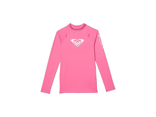 ROXY Girls' Whole Hearted Long Sleeve UPF 50 Rashguard