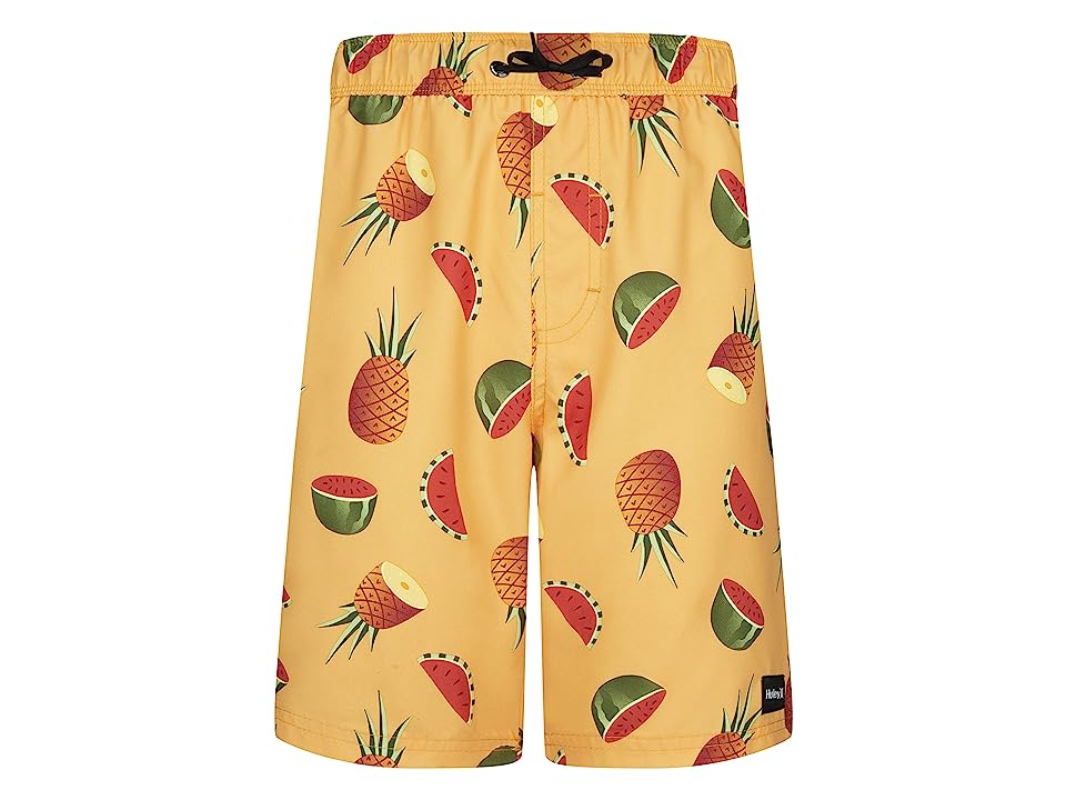Hurley Big Boys at the Knee Swim Trunks- Orange