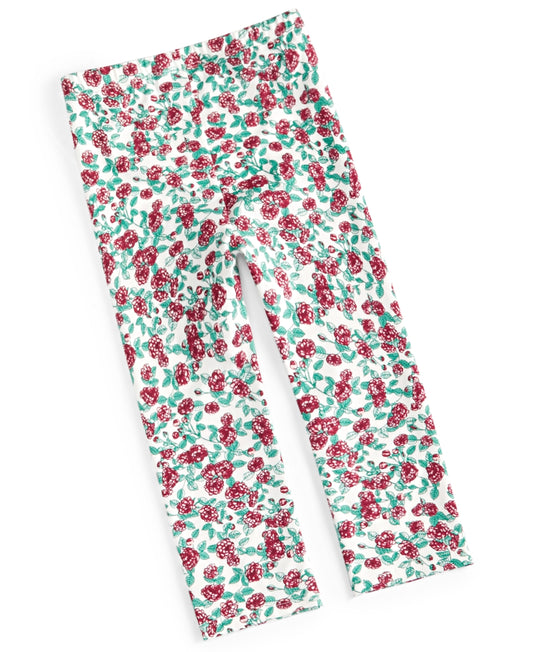 First Impressions Baby Girls Roses Leggings