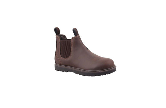 I.n.c. International Concepts Boys River Slip on Chelsea Boots - Brown
