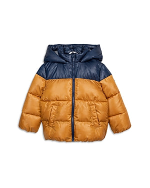 Miles the Label Baby Colorblock Hooded Puffer Jacket
