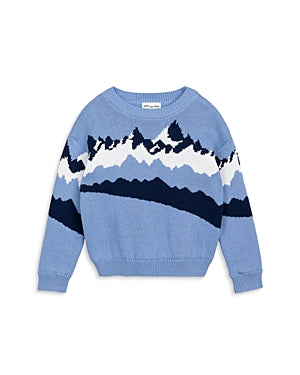 Miles the Label Boys' Winter Range Jacquard Sweater