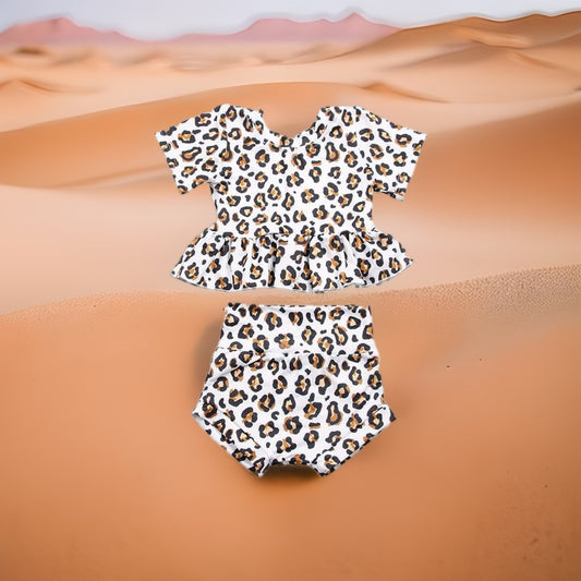Girls Wild Leopard Set
