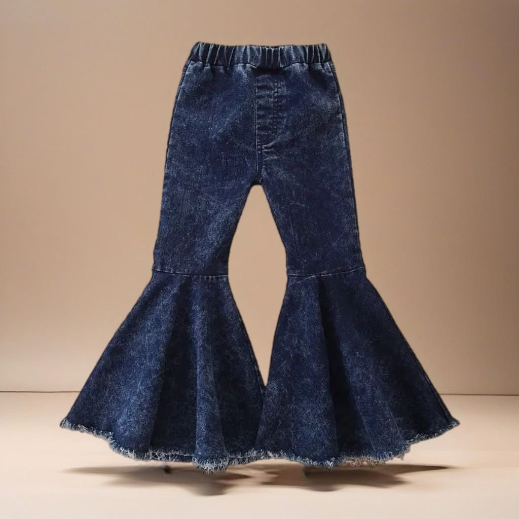Blue Denim Bell Jeans