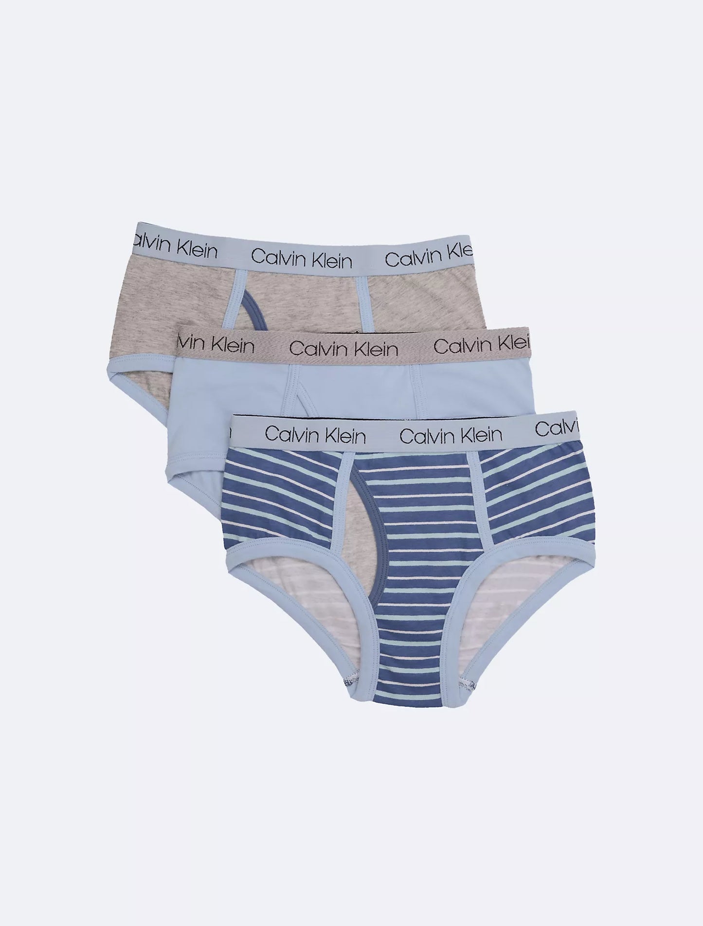 Calvin Klein 3-Pk. Cotton Briefs- Big Boys