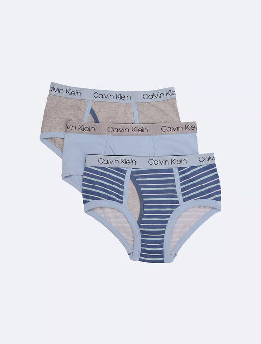 Calvin Klein 3-Pk. Cotton Briefs- Big Boys