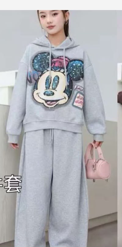 Silver Sparkle Mickey Set