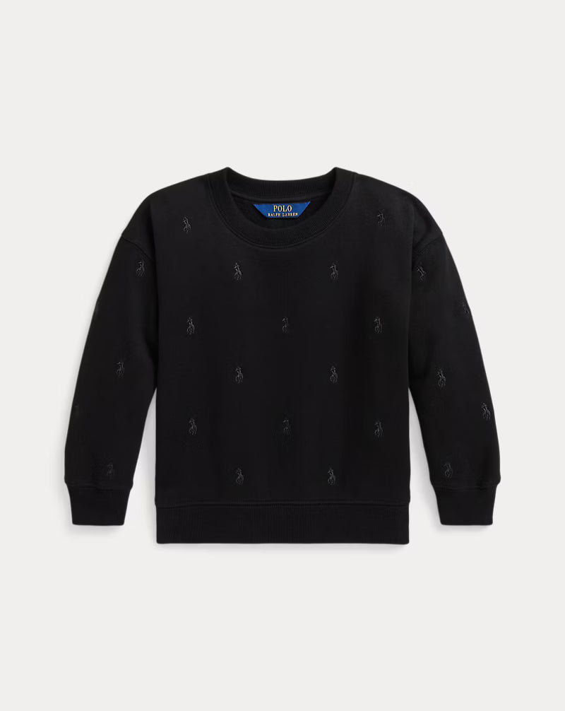 Polo Ralph Lauren Girls Polo Pony Fleece Sweatshirt