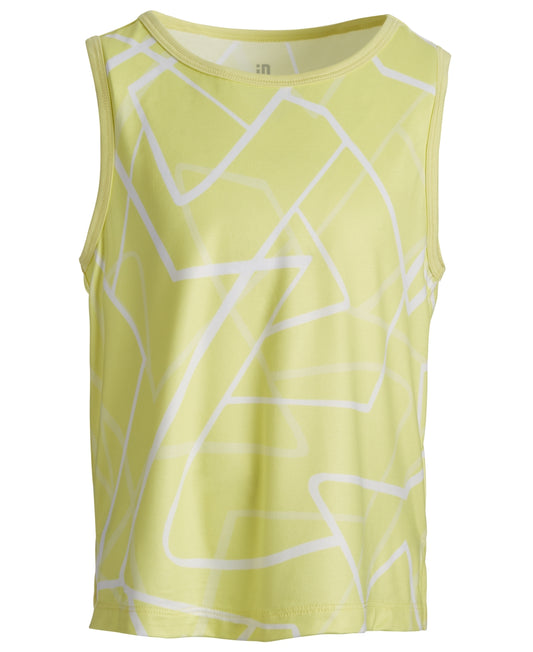 ID Ideology Big Girls Geo-Print Tank Top