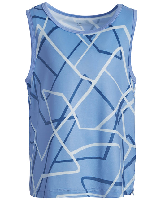 ID Ideology Big Girls Geo-Print Tank Top